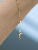 NON-VIOLENCE X VACIER WOMEN'S CHAIN BRACELET