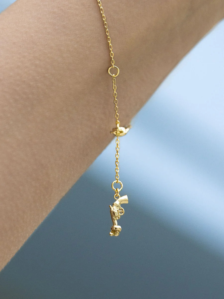 NON-VIOLENCE X VACIER WOMEN'S CHAIN BRACELET