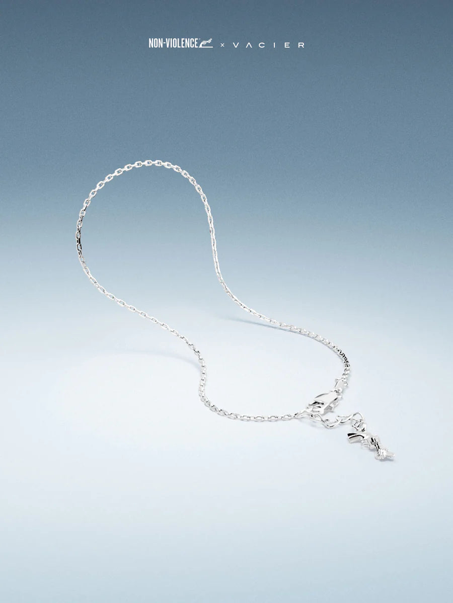 NON-VIOLENCE X VACIER MEN'S CHAIN BRACELET