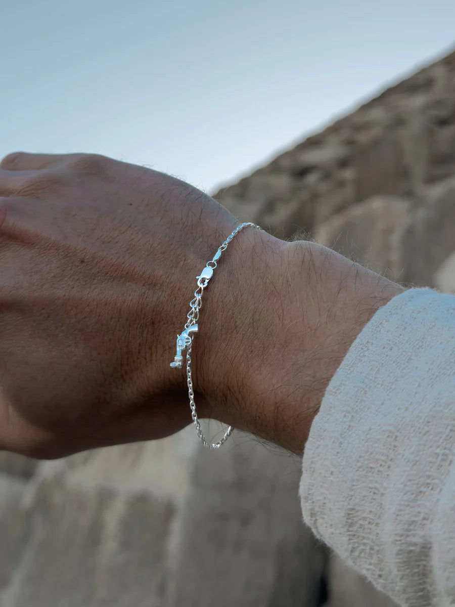 NON-VIOLENCE X VACIER MEN'S CHAIN BRACELET