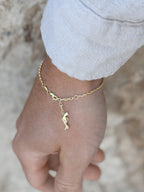 NON-VIOLENCE X VACIER MEN'S CHAIN BRACELET