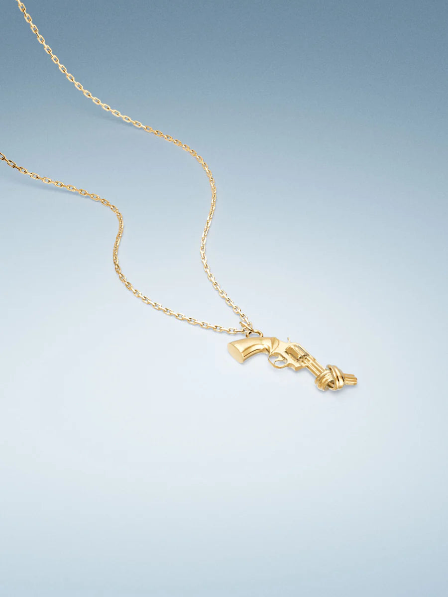 NON-VIOLENCE X VACIER WOMEN'S CHAIN NECKLACE