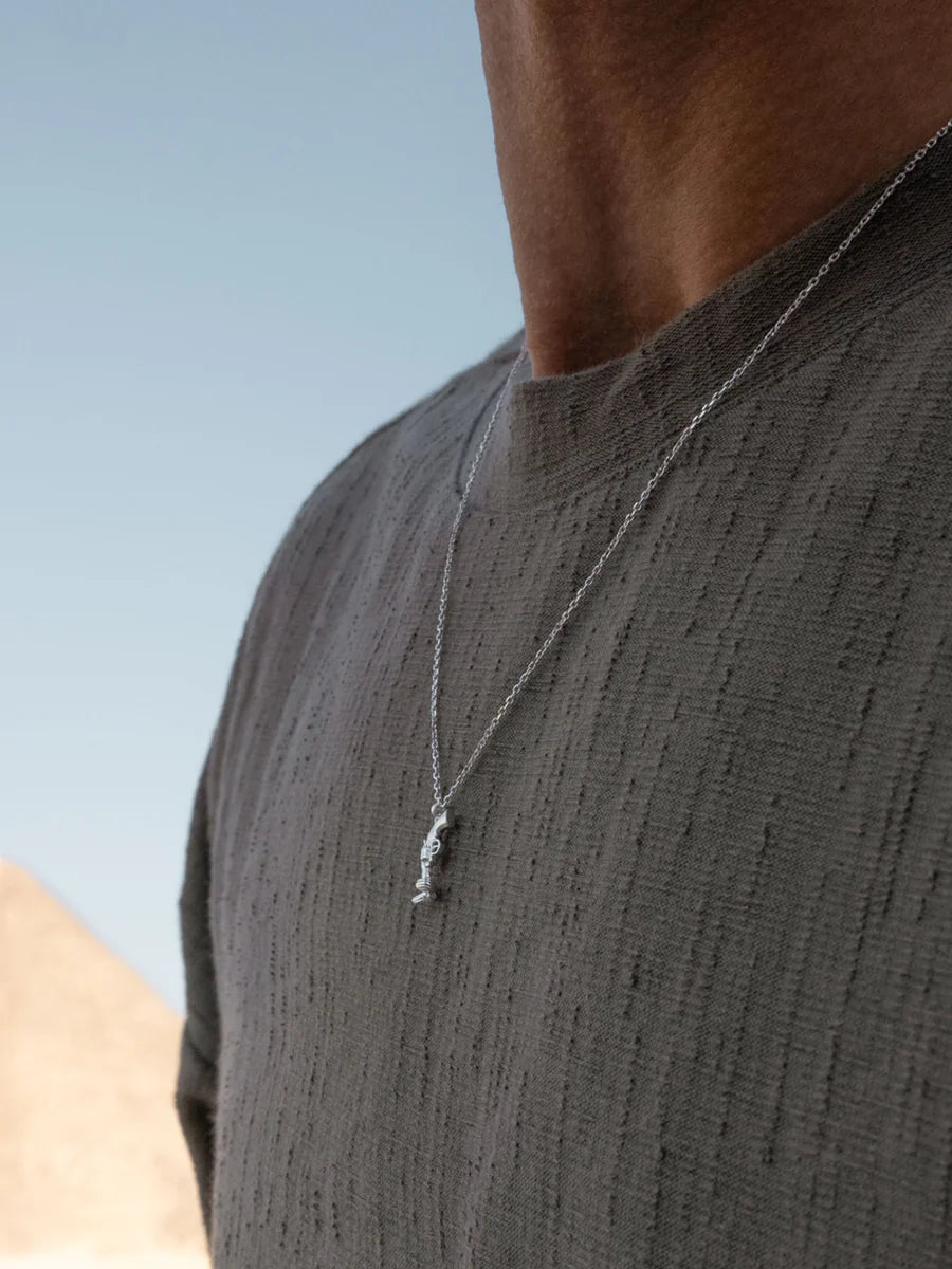 NON-VIOLENCE X VACIER MEN'S CHAIN NECKLACE