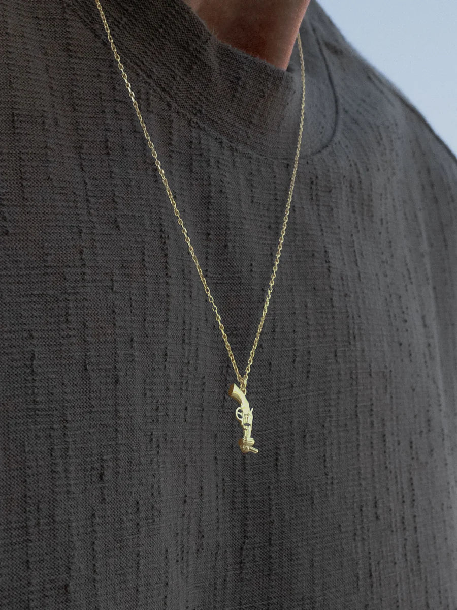 NON-VIOLENCE X VACIER MEN'S CHAIN NECKLACE
