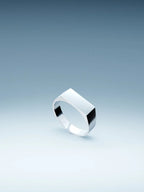 UNISIZE SIGNET RING IN SILVER