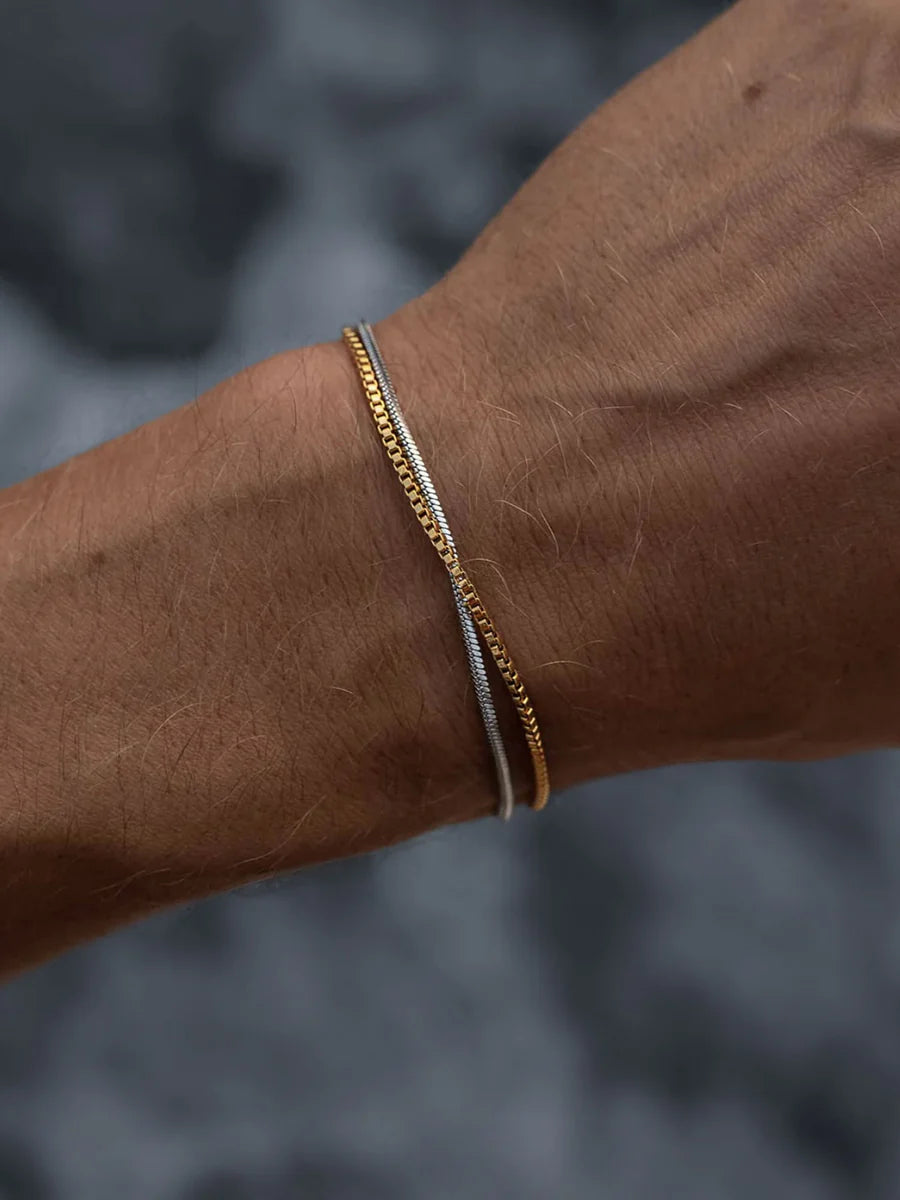 BOX CHAIN BRACELET