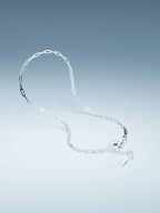 CLIP CHAIN BRACELET IN SILVER