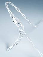 CLIP CHAIN BRACELET IN SILVER