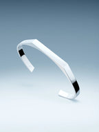 UNISIZE SIGNET CUFF IN SILVER