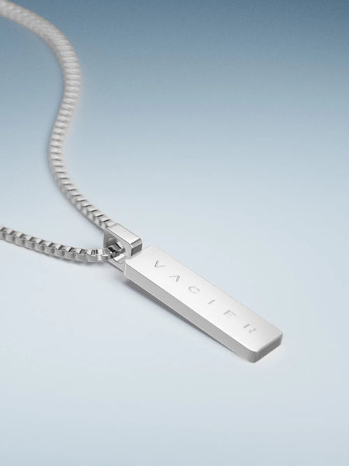 BOX PENDANT NECKLACE