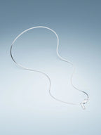 OCTAGON CHAIN NECKLACE IN SILVER
